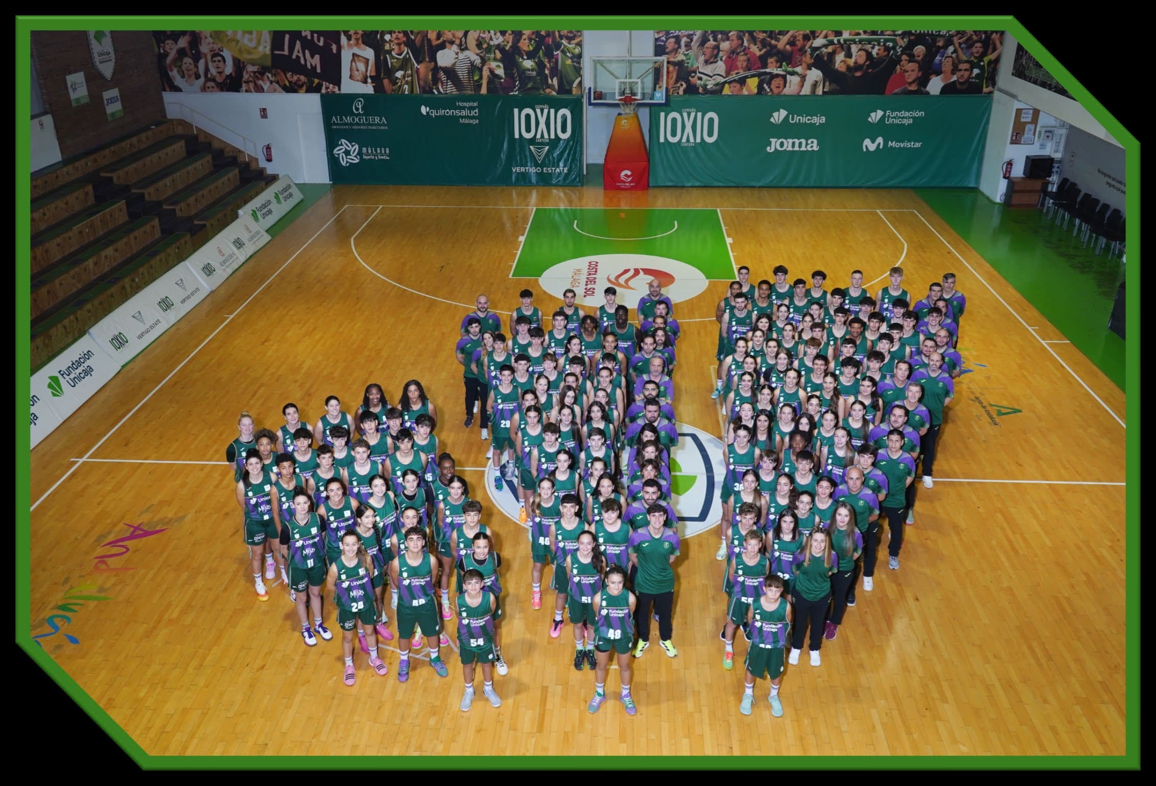 Игроки академии Unicaja Malaga